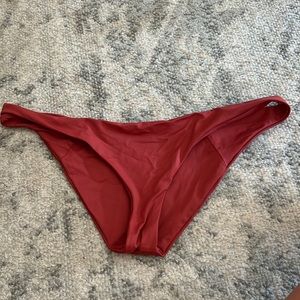 Maroon Swimsuit Bottom